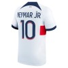 Maillot de Supporter Paris Saint-Germain Neymar Jr 10 Extérieur 2023-24 Pour Homme